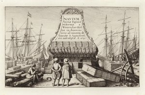 Skip av forskjellige former og fasonger av Wenceslaus Hollar
