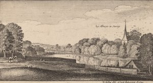Nær Albury, 1645. av Wenceslaus Hollar