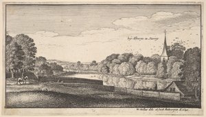 Nær Albury, 1645. av Wenceslaus Hollar