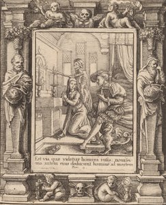Nun, 1651. av Wenceslaus Hollar