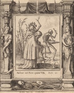 Gammel kvinne, 1651. av Wenceslaus Hollar