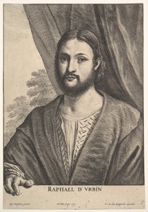 Raphael, 1651. av Wenceslaus Hollar