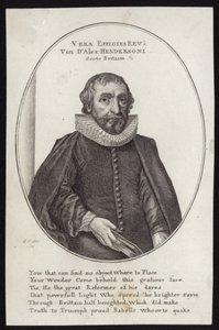 Pastor Alexander Henderson av Wenceslaus Hollar