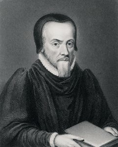Richard Hooker (ca. 1554-1600), gravert av Edward Finden av Wenceslaus Hollar