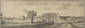 Richmond Park av Wenceslaus Hollar