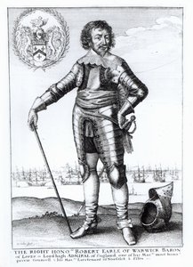 Robert Rich, andre jarl av Warwick av Wenceslaus Hollar