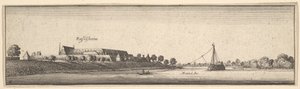 Ruesselsheim, 1642-44. av Wenceslaus Hollar