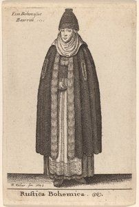 Bohemsk land av Wenceslaus Hollar