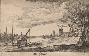 Speyer, 1635. av Wenceslaus Hollar