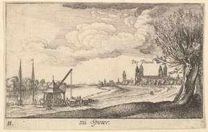Speyer, 1635. av Wenceslaus Hollar