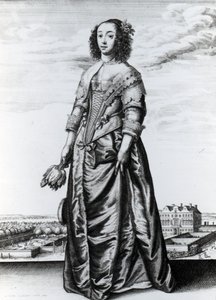 Vår, 1643 (etsing) av Wenceslaus Hollar