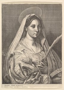 St. Katarina av Alexandria, 1644-52. av Wenceslaus Hollar