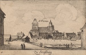 Strasbourg, 1635. av Wenceslaus Hollar