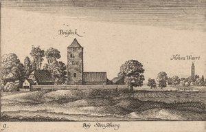 Strasbourg, 1635. av Wenceslaus Hollar