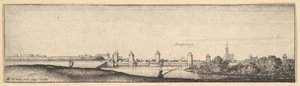 Strasbourg, 1642-44. av Wenceslaus Hollar