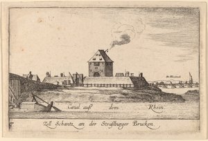 Strasbourg: Bompengehuset av Wenceslaus Hollar