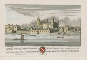 Suffolk House, Charing Cross, London av Wenceslaus Hollar