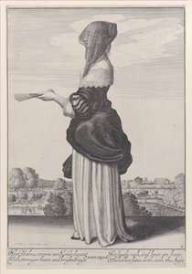 Sommer, fra Årstidene, 1643-44., 1643-44. av Wenceslaus Hollar