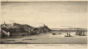 Tangier fra S.E. State 2 av Wenceslaus Hollar