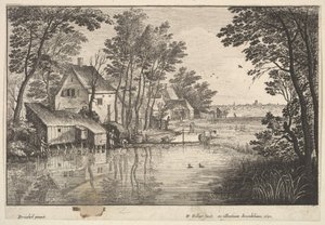 Angleren, 1650. av Wenceslaus Hollar