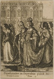 Keiserinnen og døden av Wenceslaus Hollar