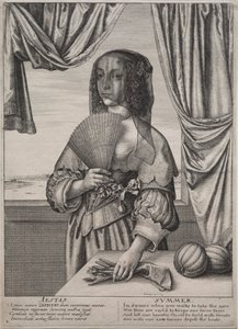 De fire årstidene: Sommer av Wenceslaus Hollar