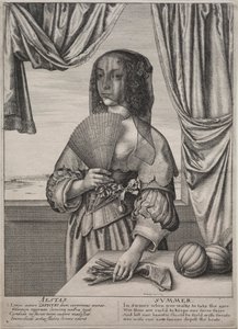 De fire årstider: Sommer, 1641. av Wenceslaus Hollar