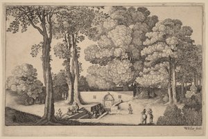 Mineralkilden av Wenceslaus Hollar