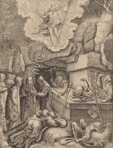 Oppstandelsen. av Wenceslaus Hollar