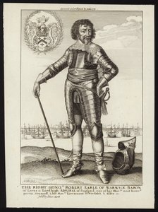 Høyre ærede Robert Earl of Warwick av Wenceslaus Hollar