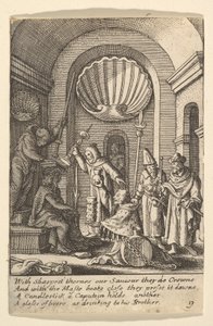 Hån mot Kristus, 1625-77. av Wenceslaus Hollar