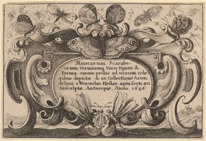Tittelside av Wenceslaus Hollar