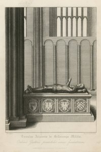 Graven til John Beauchamp av Wenceslaus Hollar