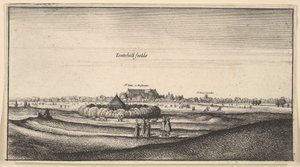 Tootehill fields... Prospekt, 1625-77 av Wenceslaus Hollar