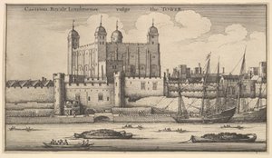Tower of London av Wenceslaus Hollar
