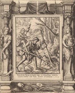 Da Adam Delved, 1651. av Wenceslaus Hollar