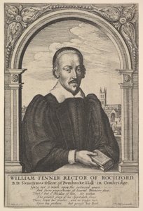 William Fenner, rektor i Rochford, 1656. av Wenceslaus Hollar