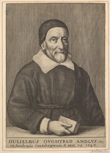 William Oughtred, 1644. av Wenceslaus Hollar