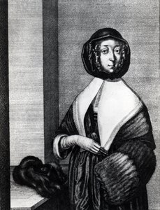 Vinter, 1641 av Wenceslaus Hollar