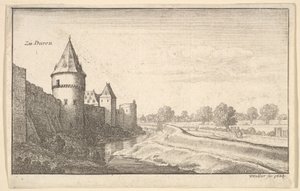 På Duren, 1664. av Wenceslaus Hollar
