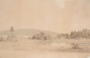 Näsijärvi-bukten av Werner Holmberg