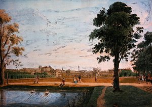 Utsikt over oransjeriet, foran Friedrichsthal nær Kassel av Werner Kobold