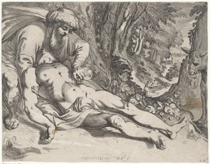 Den barmhjertige samaritan av Werner van den Valckert
