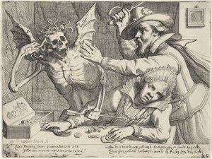Ungt par og døden av Werner van den Valckert