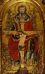 Altertavle med treenigheten, ca 1250 av Westphalian Master