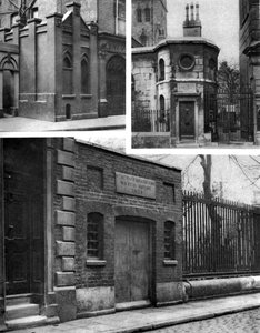 Tre kirkegårdsvakthus, London, 1926-1927