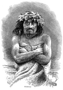 Urfolk på Vancouver Island, British Columbia, 1800-tallet.