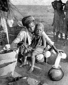 Innsamling av myrra og røkelse, Somalia, Afrika, 1936.