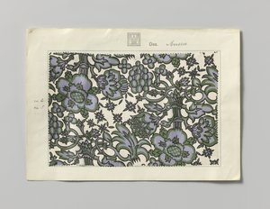Stål med trykt side, design Aussee
