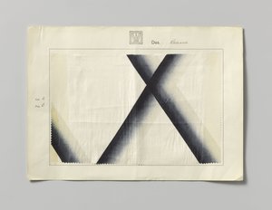 Stål med trykt side, design Diana